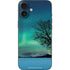 StockTrek Aurora Borealis over a lake in Norway iPhone 16 Plus Skin